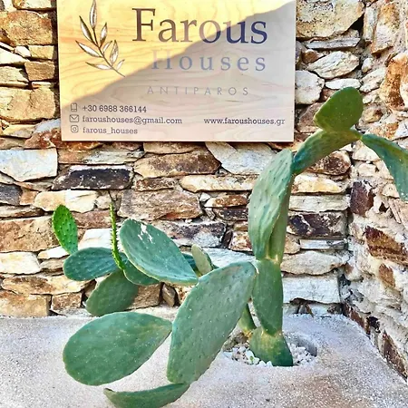 Farous Houses! Two Beachfront With An Amazing Sunset View * Αντίπαρος